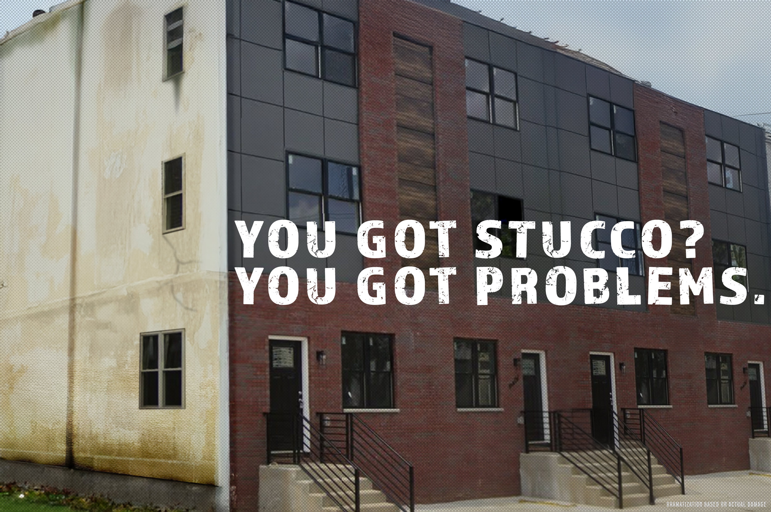 Hey Philly, Your contemporary-build home could be hiding a nightmare behind that stucco.